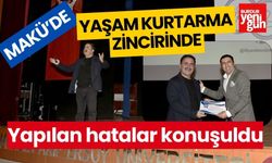 MAKÜ’de Yaşam Kurtarma Zincirinde Yapılan Hatalar Konuşuldu