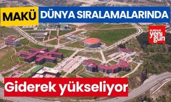 MAKÜ Dünya Sıralamalarında Giderek Yükseliyor!