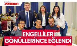 ENGELLİLER GÖNÜLLERİNCE EĞLENDİ