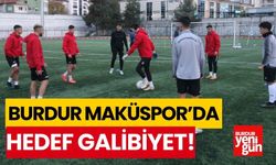 Burdur Maküspor, Yatağanspor maçına hazır! Tek hedef galibiyet!