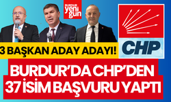 İşte Burdur'da CHP'den Başvuru Yapan İsimler!