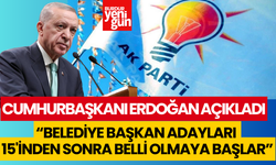 Cumhurbaşkanı Erdoğan adaylar için 15 Aralık'ı işaret etti