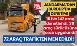 Burdur'da Jandarma ekiplerinden hem eğitim hem denetim