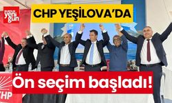 CHP Yeşilova'da ön seçim başladı