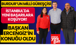 Burdur'un Milli Güreşçisi İstanbul'da Yeni Başarılara Koşuyor!