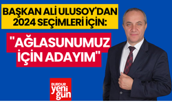 Başkan Ali Ulusoy'dan 2024 Seçimleri için: "Ağlasunumuz için Adayım"