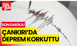 SON DAKİKA- Çankırı'da Deprem Korkuttu