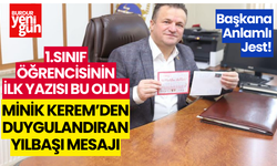 Minik Kerem'den Duygulandıran Yılbaşı Mesajı