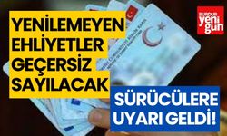 Yenilenmeyen Ehliyetler Geçersiz Sayılacak: Sürücülere Uyarı Geldi