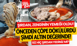 Önceden çöpe dökülen şırdan,şimdi altın değerinde!