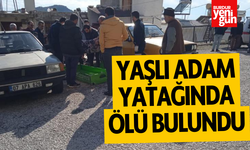 Yaşlı adam yatağında ölü bulundu