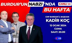 CHP’li Başkan Koç Burdur’un Nabzı Programında gündemi değerlendirecek