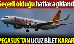 Pegasus'tan ucuz bilet kararı! Geçerli olduğu hatlar açıklandı