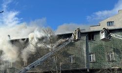 İstanbul'da ayakkabı imalathanesinde yangın