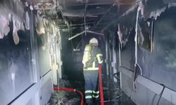 Batman'da hastane yangını: Kaldığı odayı ateşe verdi