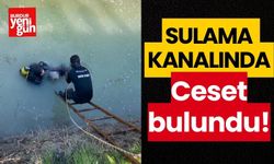 Sulama kanalında ceset bulundu