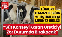 Türkiye Damızlık Sığır Yetiştiricileri Merkez Birliği: “Süt Konseyi Kararı Üreticiyi Zor Durumda Bırakacak"