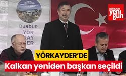 YÖRKAYDER'de Kalkan, yeniden başkan seçildi