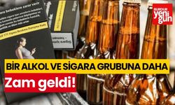 Bir alkol ve sigara grubuna daha zam