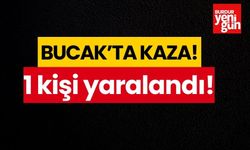 Bucak'ta kaza! 1 yaralı