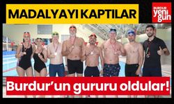 Madalyayı kaptılar Burdur'un gururu oldular!