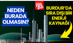 Burdur'da Sıra Dışı Bir Enerji Kaynağı