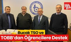 Bucak Ticaret ve Sanayi Odası ve Türkiye Odalar ve Borsalar Birliği'den Öğrencilere Destek
