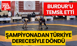 Burdur'u Temsil Etti: Şampiyonadan Türkiye Derecesiyle Döndü