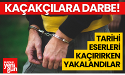 Kaçakçılara Darbe! Tarihi Eserleri Kaçırırken Yakalandılar