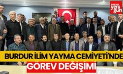 Burdur İlim Yayma Cemiyeti'nde Görev Değişimi