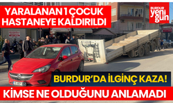 Burdur'da İlginç Kaza! Seyir Halindeki Tırın Dorsesi Ayrıldı