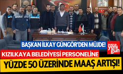 Kızılkaya Belediyesi Personeline Yüzde 50 Üzerinde Maaş Artışı!