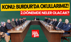 Burdur'da 2.Dönem Okullar Toplantısı
