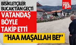 Tour of Antalya'ya katılan Bisikletçiler, Bucak'tan Geçti