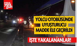 Yolcu otobüsünde uyuşturucu madde ele geçirildi