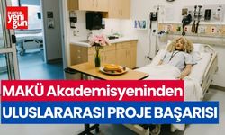 MAKÜ Akademisyeninden Uluslararası Proje Başarısı