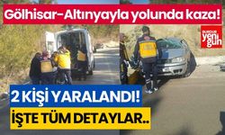 Gölhisar-Altınyayla yolunda kaza! İşte tüm detaylar