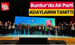 Burdur’da AK Parti Aday Tanıtım Toplantısı düzenlendi