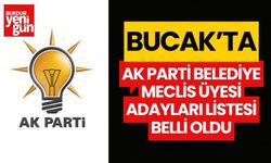 Bucak'ta AK Parti belediye meclis üyesi adayları listesi belli oldu