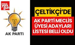 Çeltikçi'de AK Parti meclis üyesi adayları belli oldu! İşte o liste