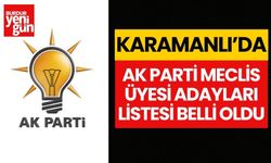 Karamanlı'da AK Parti meclis üyesi adayları belli oldu! İşte o liste