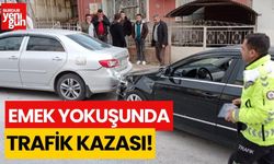 Emek yokuşunda kaza!