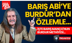 Barış Manço'nun Burdur Methiyesi...