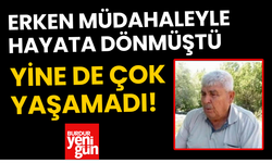 Zamanında Müdahaleyle Hayata Dönmüştü Çok Yaşamadı