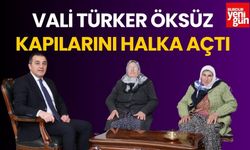 Vali Öksüz, Kapılarını Halka Açtı