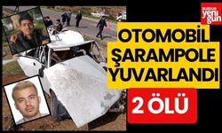 Otomobil Şarampole Yuvarlandı: 2 ölü