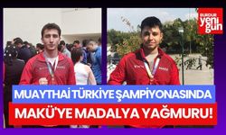 Muaythai Türkiye Şampiyonasında MAKÜ'den Madalya Yağmuru!