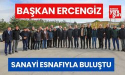 Başkan Ercengiz sanayi esnafıyla buluştu