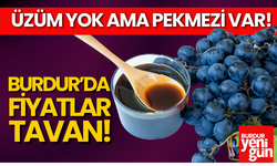 Burdur'da Üzüm Yok Ama Pekmezi Var