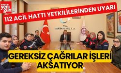 VALİ ÖKSÜZ'E "112 GÜNÜ" ZİYARETİ